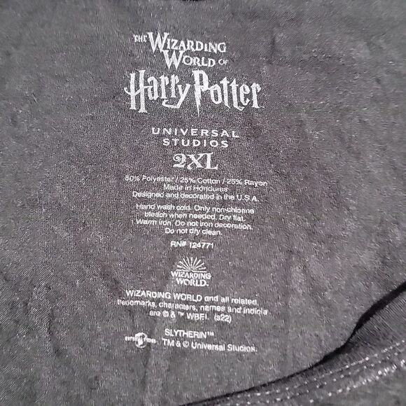 Slytherin™ Rhinestone Crest Long-Sleeve T-Shirt - Picture 4 of 5